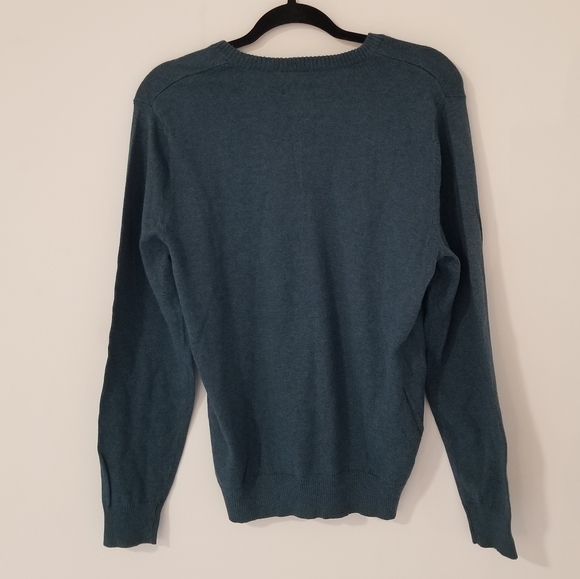 Sonoma Blue Pullover V-Neck Sweater Size Small - Picture 4 of 4